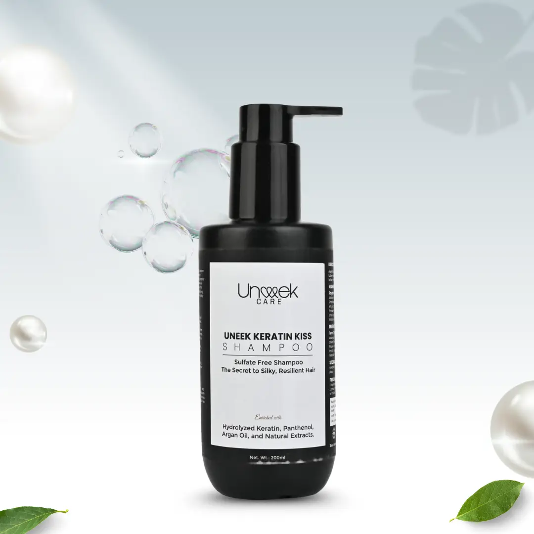 Keratin Kiss Shampoo, front of pack