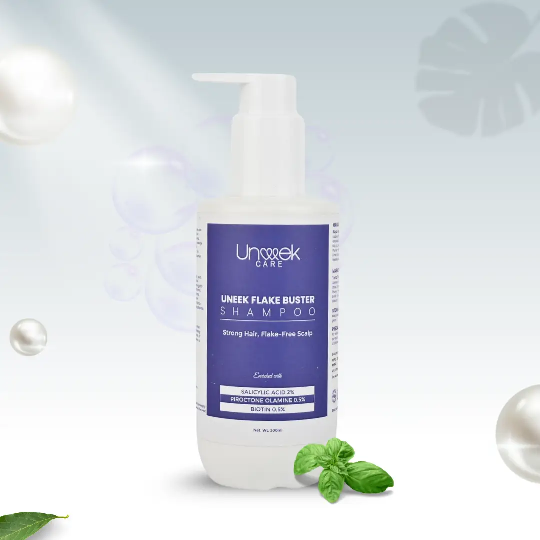 Flake Buster Shampoo, front of pack